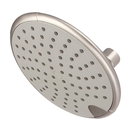 Pioneer Industries Single Function Rain Showerhead, NPS, Brushed Nickel, Overall Width: 6" SH-602-BN